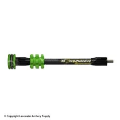 Bee Stinger 12" MicroHex Hunting Stabilizer -Excali Bow Gear Shop 1030926 green