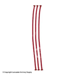 GAS Bowstrings Pre Cut Target D-loops -Excali Bow Gear Shop 4720086 red