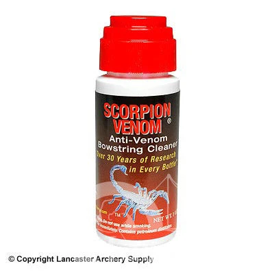 Scorpion Venom Anti-Venom Bowstring Cleaner 1 Scorpion Venom Anti-Venom Bowstring Cleaner