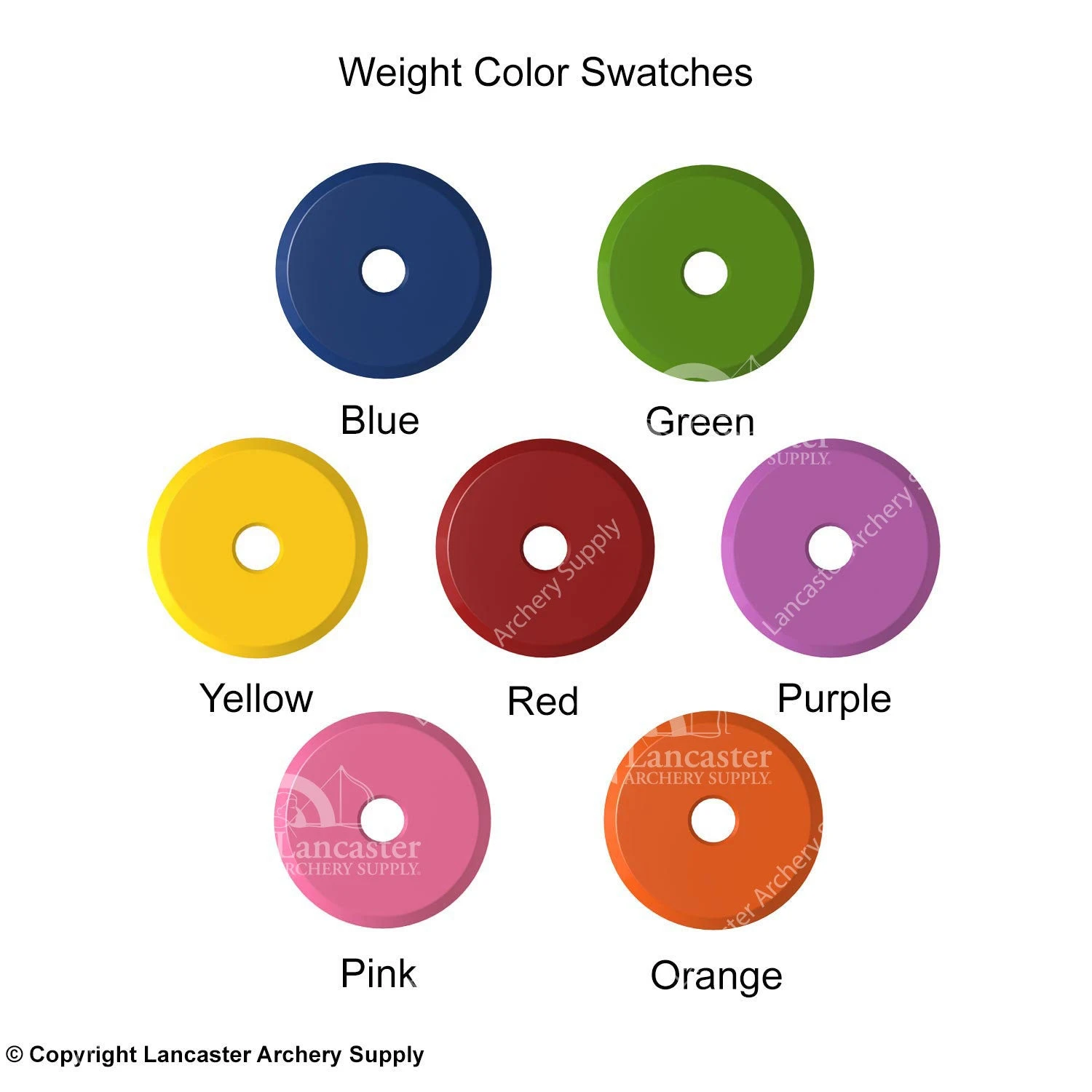 Bee Stinger 4 Oz. Solid Stack Weight (Colors) 2 Bee Stinger 4 Oz. Solid Stack Weight (Colors) - Image 2