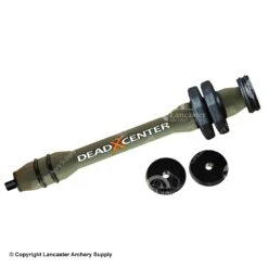 Dead Center Dead Silent Hunting Series Carbon V2 Stabilizer (8") -Excali Bow Gear Shop 8590073 green