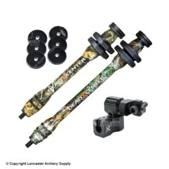 Dead Center Dead Level V2 Hunter Lite Stabilizer Kit (10" & 8") -Excali Bow Gear Shop 8590116 edge