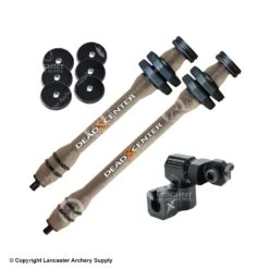 Dead Center Dead Level V2 Hunter Lite Stabilizer Kit (10" & 8") -Excali Bow Gear Shop 8590116 tan