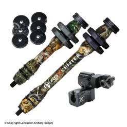 Dead Center Dead Level V2 Hunter Lite Stabilizer Kit (8" & 6") -Excali Bow Gear Shop 8590117 edge