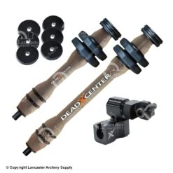 Dead Center Dead Level V2 Hunter Lite Stabilizer Kit (8" & 6") -Excali Bow Gear Shop 8590117 tan
